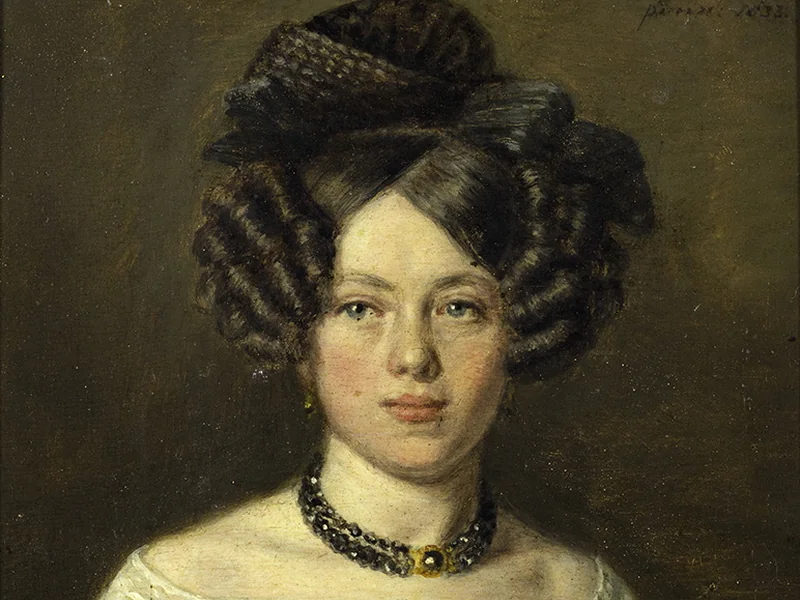 1813-Albert Gerrits Swart - Margaretha de Sitter-van der Tuuk - Museo di Groninga